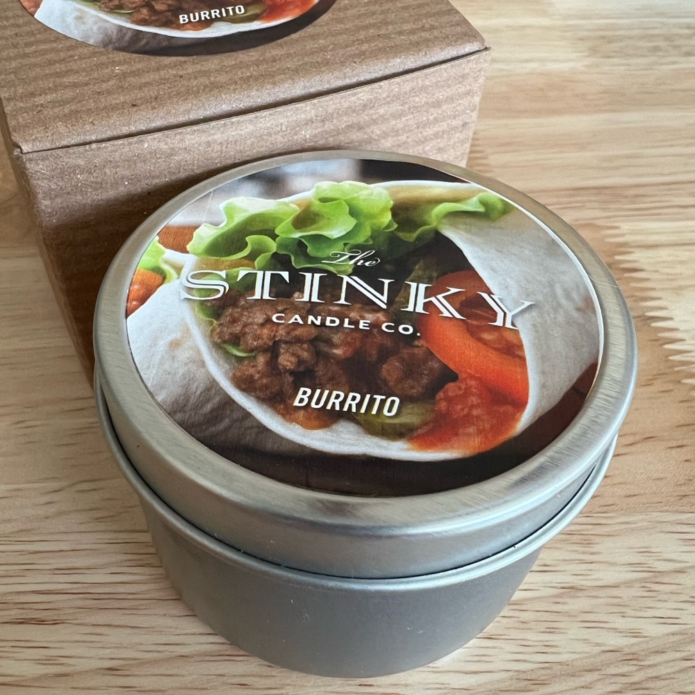 Burrito scented candle - The Stinky Candle Co.